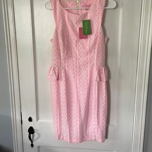 NWT Lilly Pulitzer Hot Pink Dress